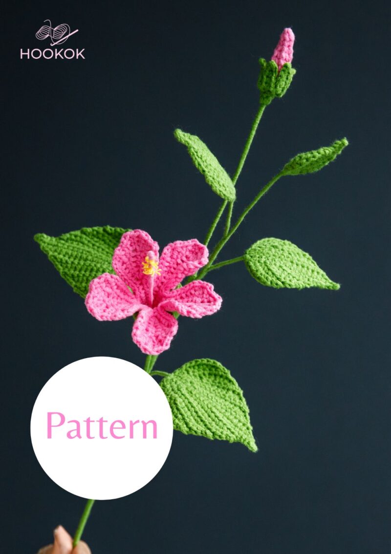 Chinese Hibiscus pdf pattern