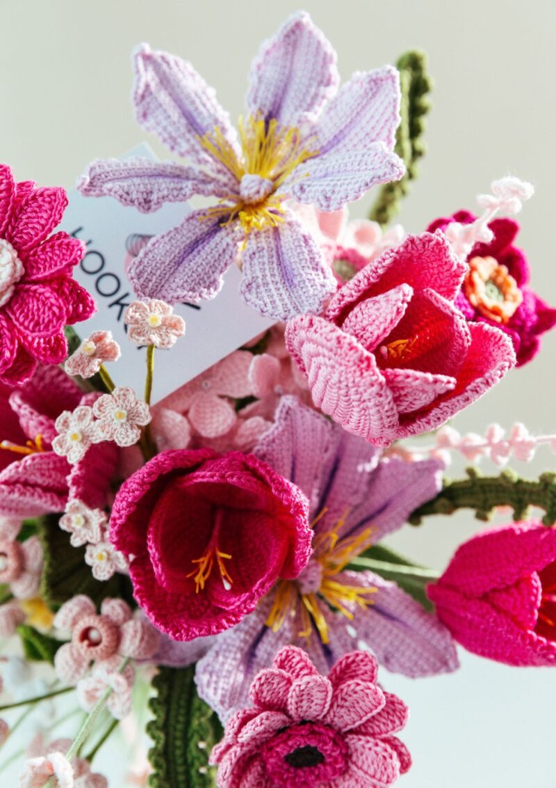Dreamy Purple Micro Crochet Bouquet Dreamy Purple Micro Crochet Bouquet