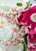 Dreamy Purple Micro Crochet Bouquet