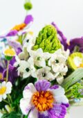Dreamy Purple Micro Crochet Bouquet