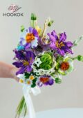 Dreamy Purple Micro Crochet Bouquet