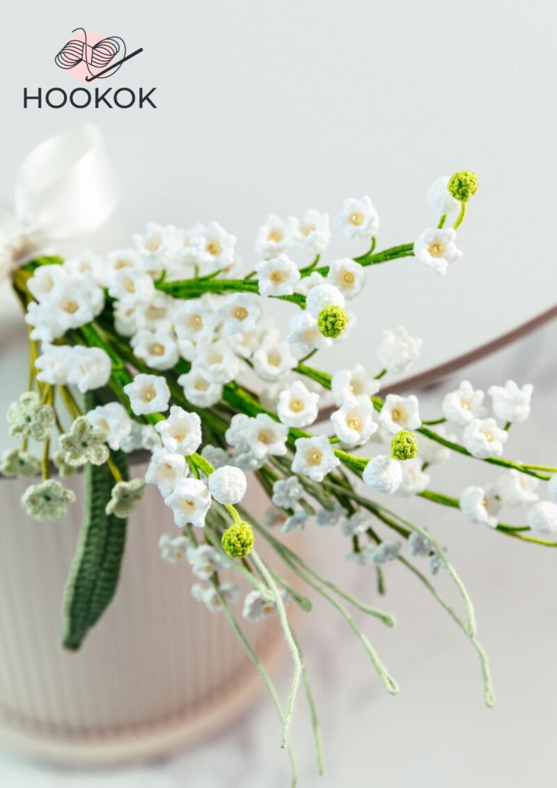 lily of valley wedding bouquet