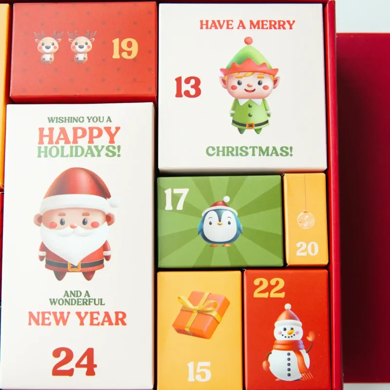 Christmas Crochet Flower Mystery Box – 5 Flower Kits + 1 Finished Surprise Piece